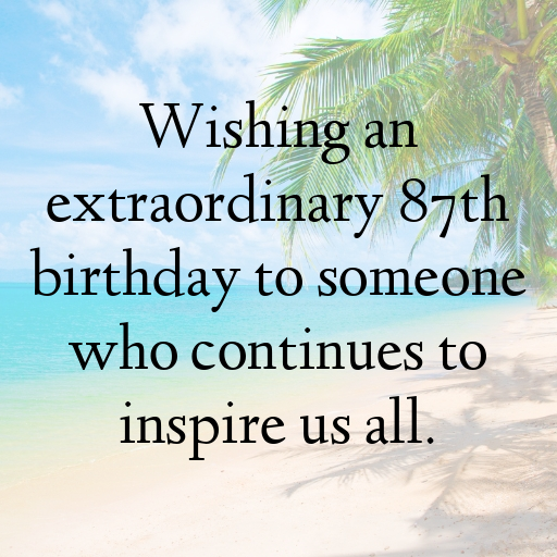 87th Birthday Captions Photo For Instagram-zCEl7L