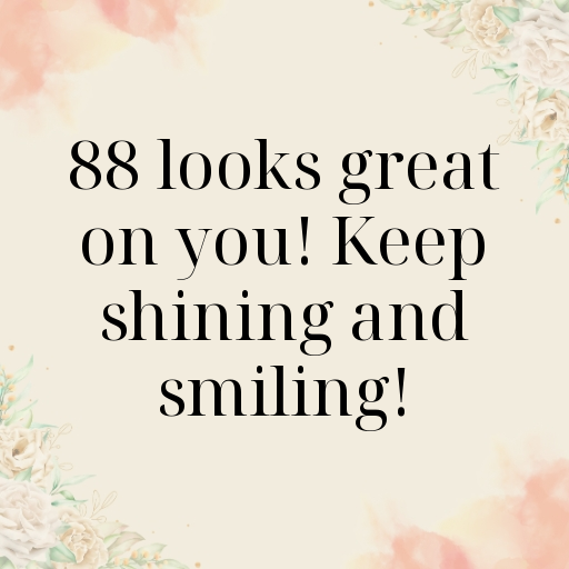 88th Birthday Captions Photo For Instagram-dvDuno