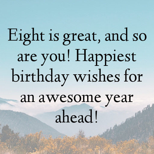 8th Birthday Captions Image For Instagram-AzWXcX