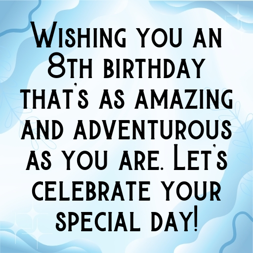 8th Birthday Captions Photo For Instagram-jB3l1D