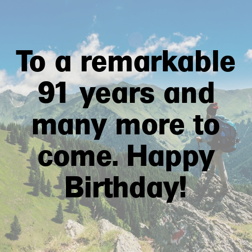91st Birthday Captions Photo For Instagram-TACeFl