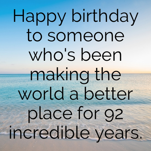 92nd Birthday Captions Image For Instagram-NlxWCN
