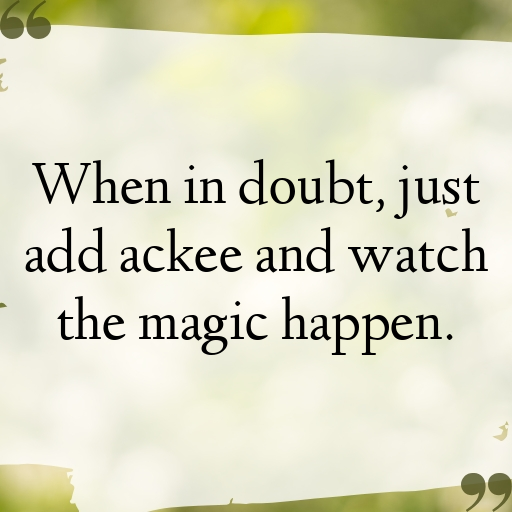 Ackee Captions Photo For Instagram In [2025]-NnJcra