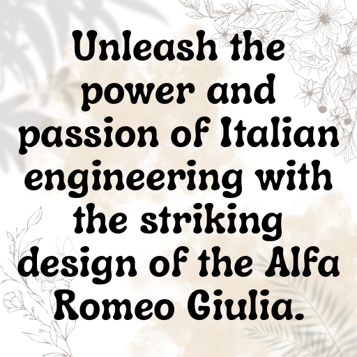 Alfa Romeo Giulia Captions Photo for Instagram In [2025]-l90yhj