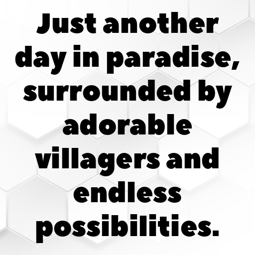 Animal Crossing Captions Photo for Instagram In [2025]-2kBqA7