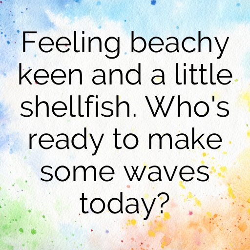 Beach Day Captions Photo for Instagram In [2025]-p2r7Jc