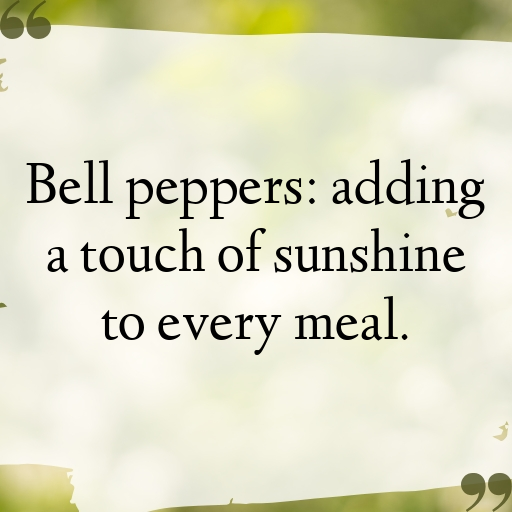 Bell Pepper Captions Photo For Instagram In 2025-lPpu4J