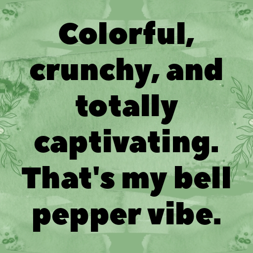 Bell Pepper Captions Photo For Instagram In 2025-vXD7fh