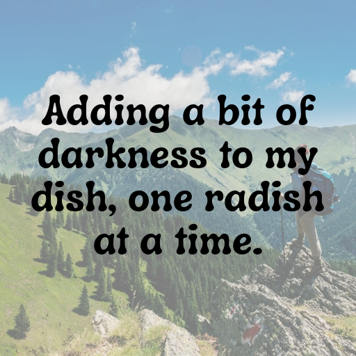 Black Radish Captions Photo For Instagram In [2025]-vzqqLg