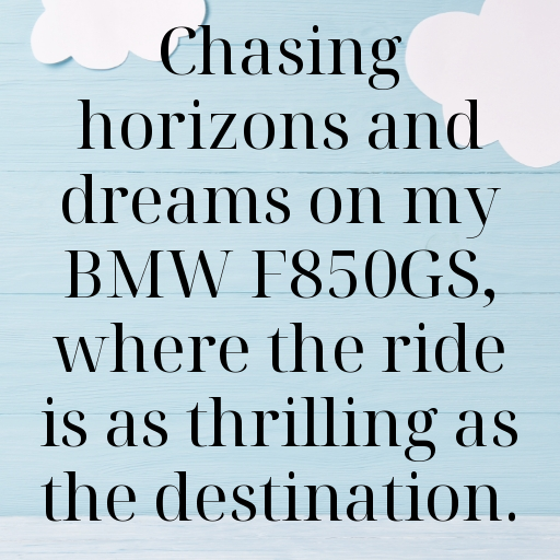 BMW F850GS Captions Image for Instagram In (2025)-gs74Wy