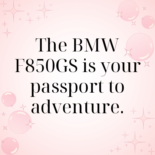 BMW F850GS Captions Photo for Instagram In (2025)-20z60p