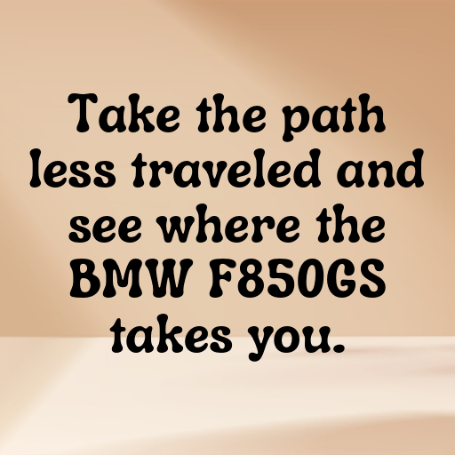 BMW F850GS Captions Photo for Instagram In (2025)-EqAnG2