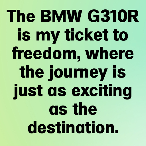 BMW G310R Captions Photo for Instagram In [2025]-h6AOUr