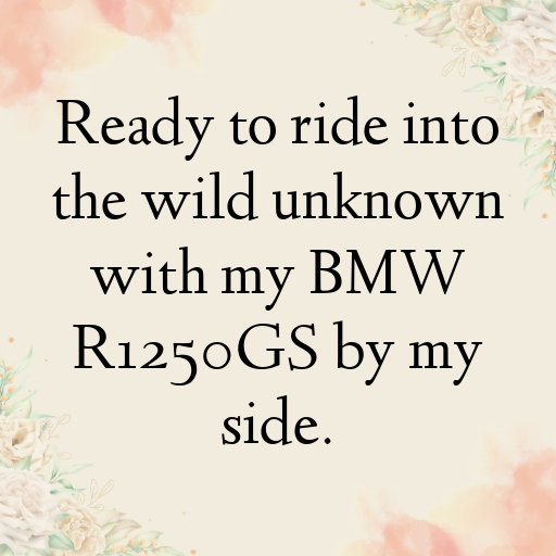 BMW R1250GS Captions Photo for Instagram In 2025-R5UkBy