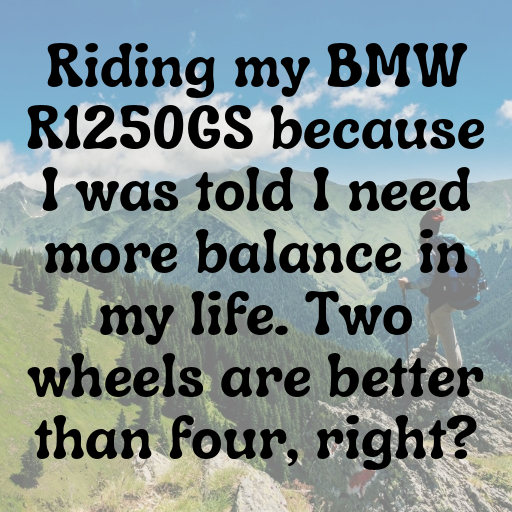 BMW R1250GS Captions Photo for Instagram In 2025-sS5MDD