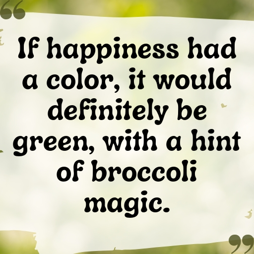 Broccoli Captions Photo For Instagram In (2025)-m9KLQf