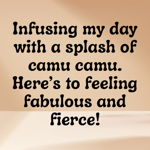 175+ Camu Camu Captions For Instagram In 2025 9 Camu Camu Captions Image For Instagram In 2025-SqXU6T