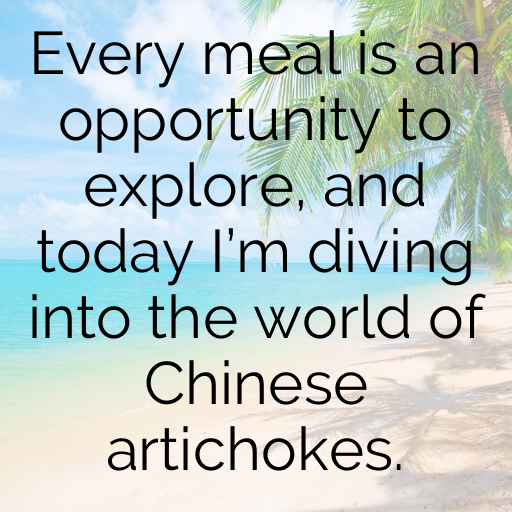 Chinese Artichoke Captions Photo For Instagram In [2025]-YHOWDh