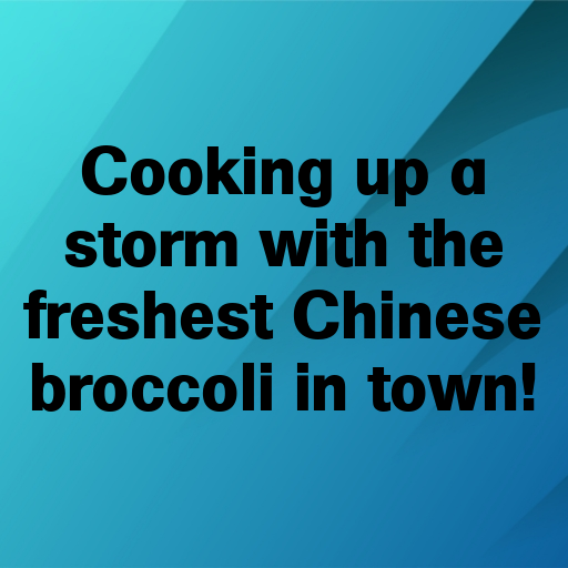 Chinese Broccoli Captions Photo For Instagram In 2025-984BK2