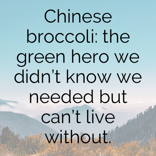 Chinese Broccoli Captions Photo For Instagram In 2025-uGZzQ8