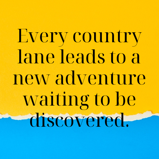 Countryside Captions Photo for Instagram In 2025-44NdoF