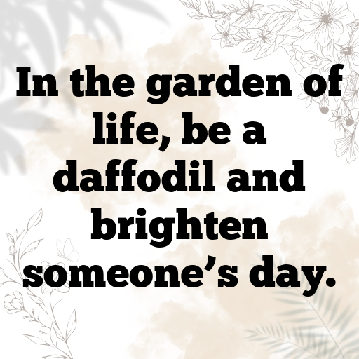 Daffodil Captions Image For Instagram In 2025-crfQGA