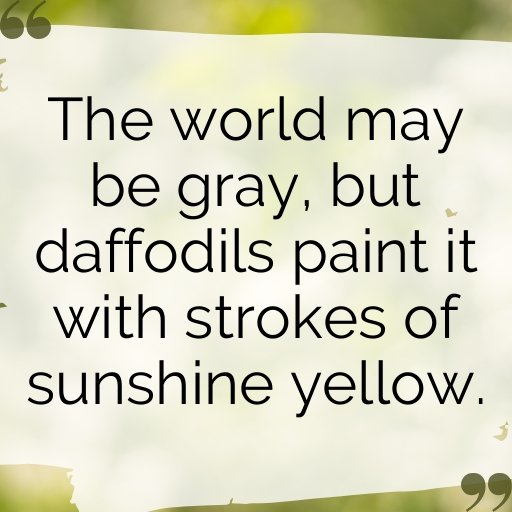 Daffodil Captions Image For Instagram In 2025-ixZQ8I
