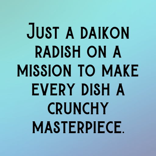 191+ Daikon Radish Captions For Instagram In (2025) 4 Daikon Radish Captions Image For Instagram In (2025)-PFYjiQ