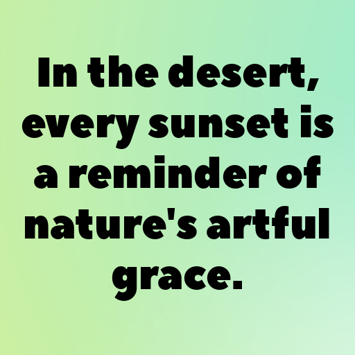 Desert Sunset Captions Image for Instagram In (2025)-8F3JCO