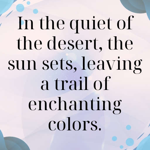 Desert Sunset Captions Image for Instagram In (2025)-ZGs7aL