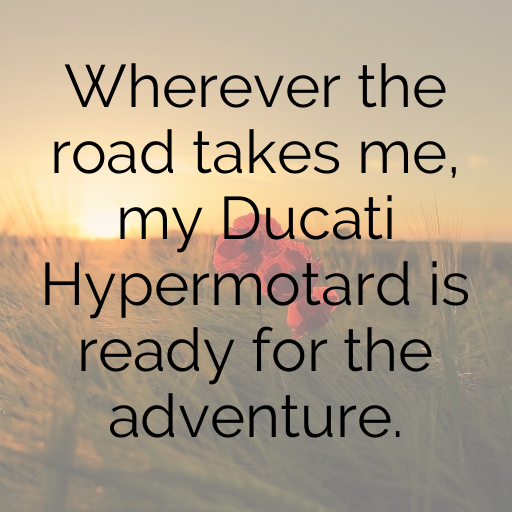 Ducati Hypermotard Captions Image for Instagram In [2025]-uQObmq