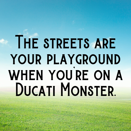 Ducati Monster Captions Image for Instagram In 2025-4cJ0cM