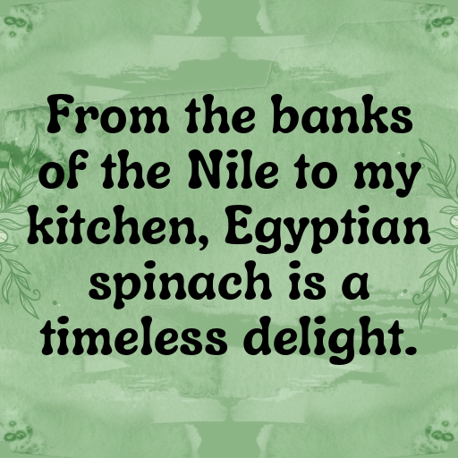 Egyptian Spinach Captions Photo For Instagram In 2025-QnI3hn
