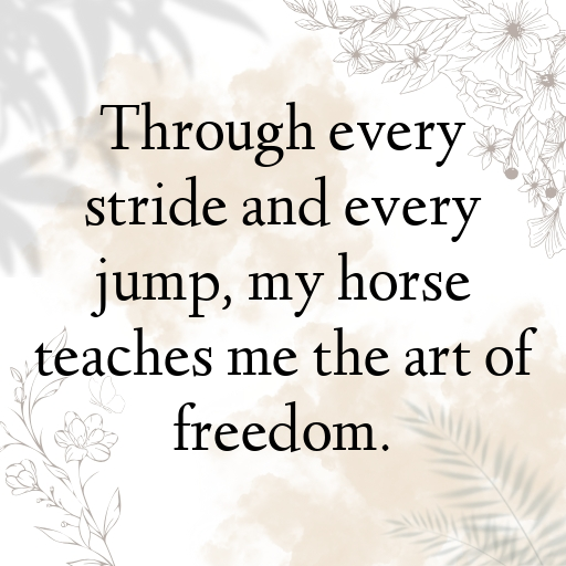 Equestrian Captions Image for Instagram In [2025]-Mofsd1