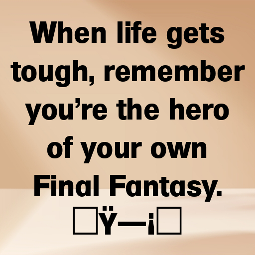Final Fantasy Captions Image for Instagram In (2025)-X3uKNp