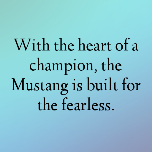 Ford Mustang Captions Image for Instagram In [2025]-MS7ZM2