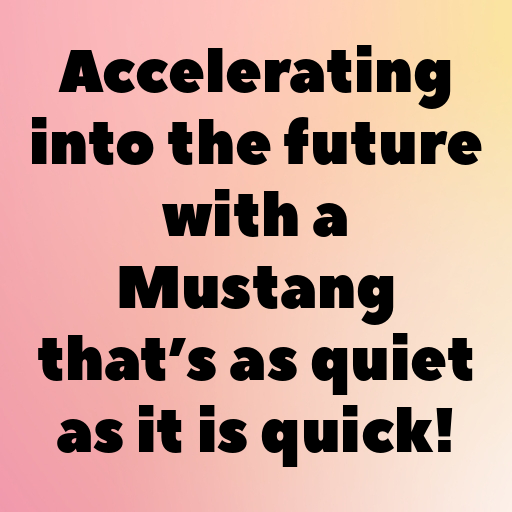 Ford Mustang Mach-E Captions Image for Instagram In 2025-RN5It4