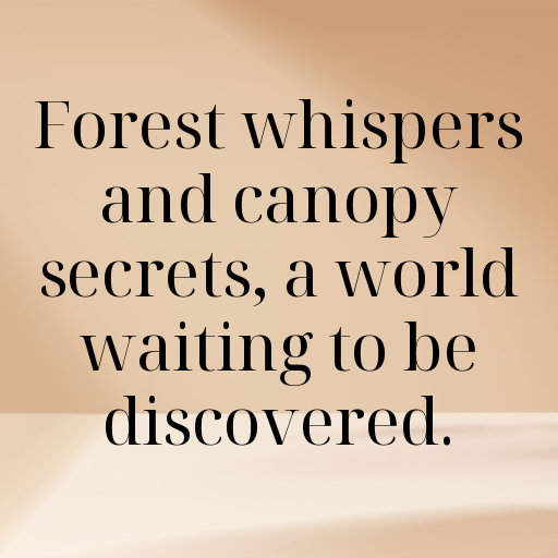 Forest Canopy Captions Image for Instagram In 2025-D0lCFy