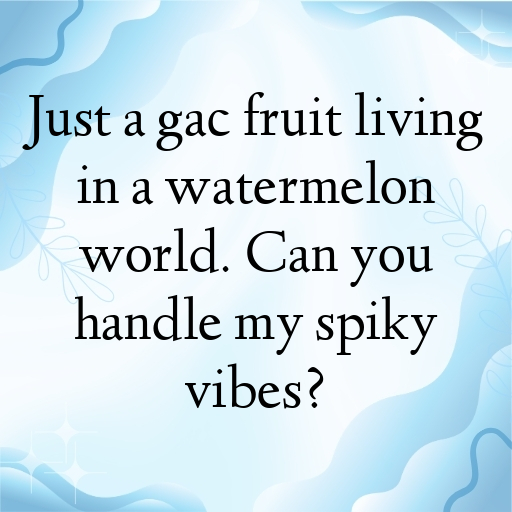 Gac Fruit Captions Image For Instagram In 2025-hYGjIm