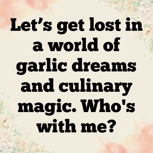 Garlic Captions Photo For Instagram In (2025)-SVUKmc