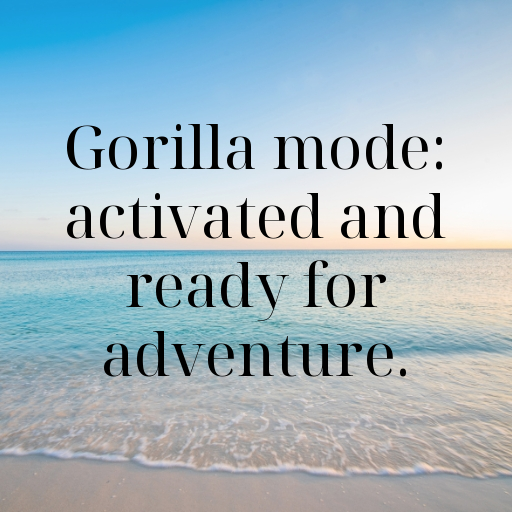 Gorilla Captions Image For Instagram In (2025)-ikYhUK