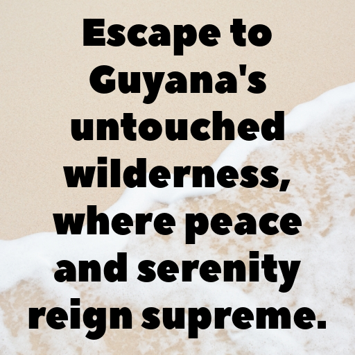 Guyana Captions Photo For Instagram In [2025]-GoZvsi
