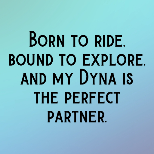 Harley-Davidson Dyna Captions Photo for Instagram In (2025)-jWApUJ