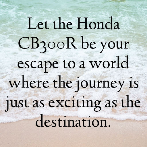 Honda CB300R Captions Photo for Instagram In [2025]-91FK17