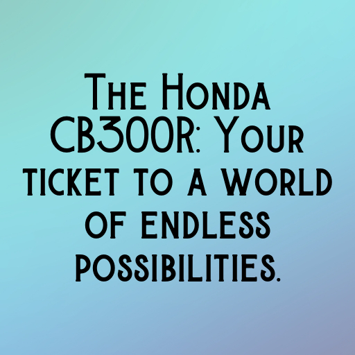 Honda CB300R Captions Photo for Instagram In [2025]-u1pZIN