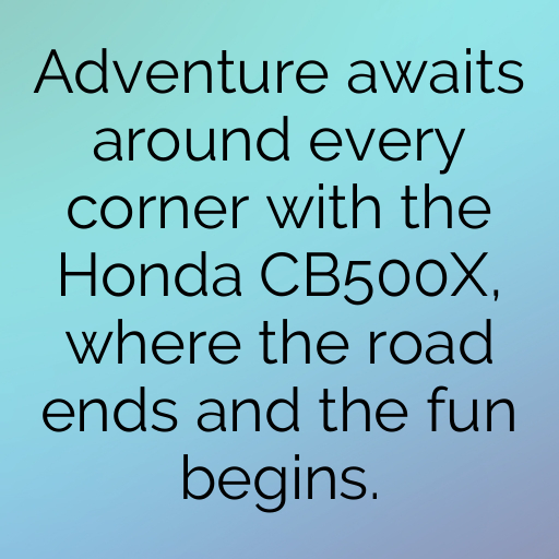 Honda CB500X Captions Image for Instagram In 2025-Q59C4Y