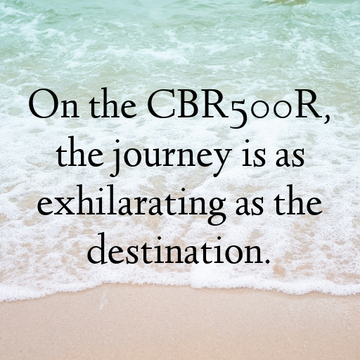 Honda CBR500R Captions Image for Instagram In [2025]-tMIWUy