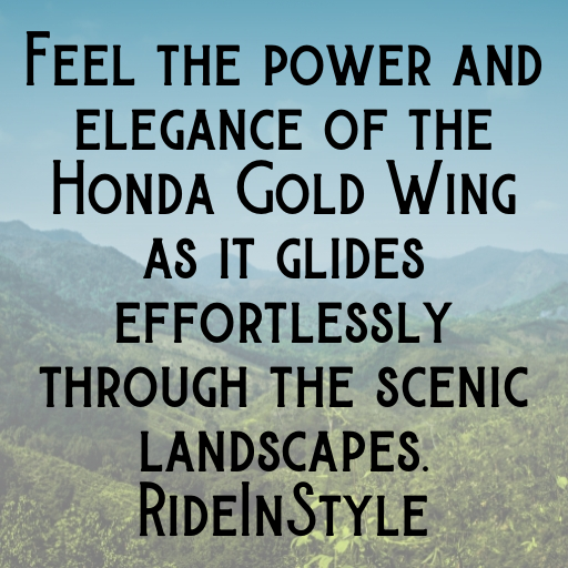 Honda Gold Wing Captions Image for Instagram In [2025]-q6GlfM