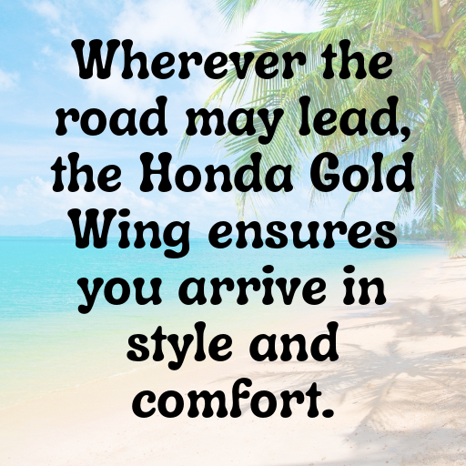 Honda Gold Wing Captions Photo for Instagram In [2025]-5Z6B23