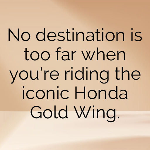 Honda Gold Wing Captions Photo for Instagram In [2025]-6RCIJ6